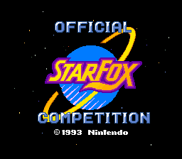 Star Fox Competition - Weekend Edition